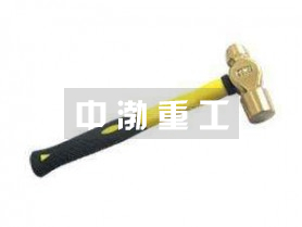 紫銅裝柄奶頭錘